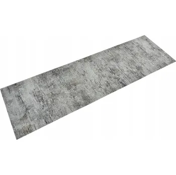 Koberec Aksamitový kuchyňský koberec 180x60 cm šedý