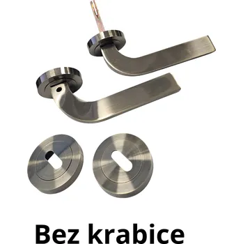 Dveřní kování Dveřní kování rozeta Ulm patyna nerez efekt klika/klika/klíč