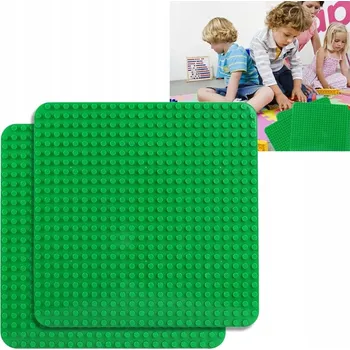 ostatní stavebnice Zelená podložka pro stavění klasické základní desky pro stavebnice