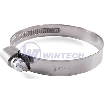 Instalatérský materiál WINTECH Hadicová spona W4, 100-120mm, nerez A2, š. 12mm Balení: 1 ks NJNC012012AB