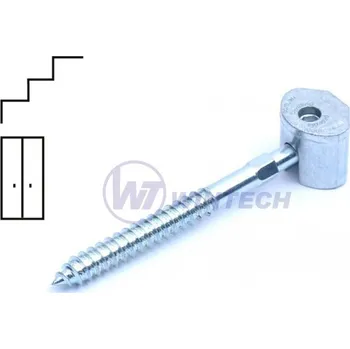 Vrut Kombinovaný vrut-šroub na zábradlí 8x125, 1 ks Balení: 1 ks MPOCA08125B