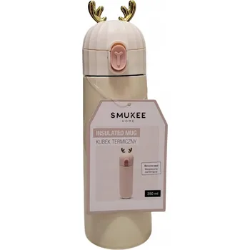 Termoska Rohatá termoska Termohrnek 0,35 l, vánoční termoska na čajovou kávu