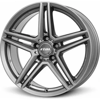 Alu kolo RIAL Alu Kola Rial M10x 8.5x19 5x112 ET47.5 - Metal-Grey 66.5