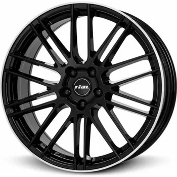 Disk RIAL Alu Kola Rial Kibox 9x20 5x130 ET52 - Diamond-Black Front Polished 71.5