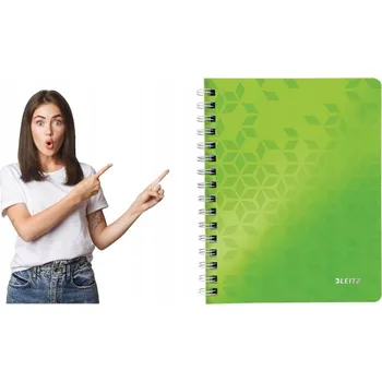 Sešit Sešit A5 s linkami Leitz, 80 listů