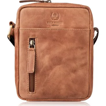 Taška přes rameno Paolo Peruzzi AY-05 hnědá