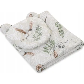 Povlečení Povlečení s výplní 77 x 77 cm, bavlna , béžová