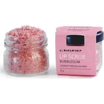 Péče o rty ALMARA SOAP přírodní scrub na rty Bubblegum