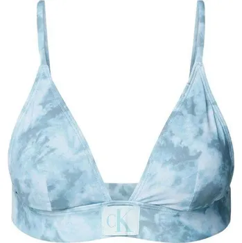 Dámské plavky Dámský plavkový top Calvin Klein KW0KW02121 0GY Blue Velikost: XS