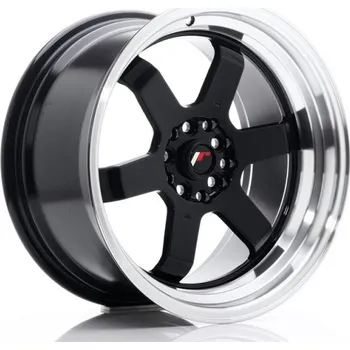 Alu kolo JAPAN RACING Alu kola Japan Racing Jr12 7.5x15 4x108 ET26 Glossy Black 73.1