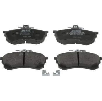Brzdová destička Sada brzdových destiček, kotoučová brzda JURID 571942J