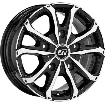 Alu kolo MSW (OZ) Alu Kola Msw (Oz) M48 Van 7.5x18 5x120 ET53 Gloss Black Full Polished 65.1