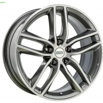 Disk BBS Alu kola BBS SX 9x20 5x112 ET30 Platinum Silver Diamond-Cut 82