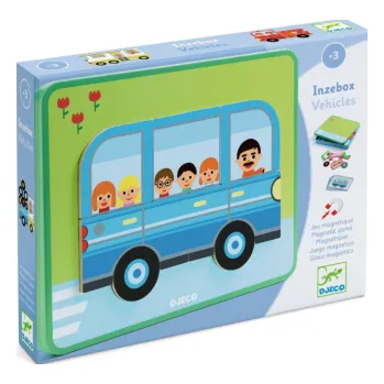 Djeco Magnetické Inzebox Auta