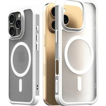 Pouzdro na mobilní telefon Zadní Kryt ARAREE pro Apple iPhone 16 Pro bílý