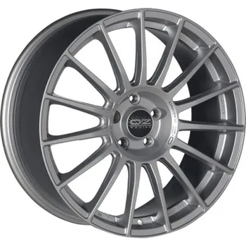 Disk OZ Alu Kola Oz Superturismo Lm 9x21 5x112 ET37 Matt Race Silver Black Lettering 79