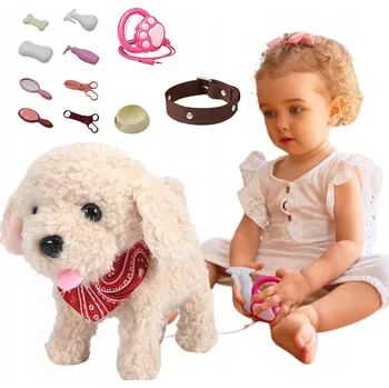 Obraz Interaktivní pejsek na vodítku chodí štěká pes Funkční dárek