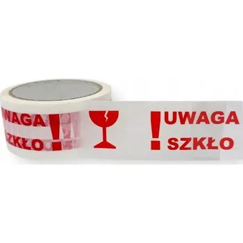 Lepicí páska PÁSKA OPATRNĚ SKLO BALICÍ BEZPEČNOSTNÍ LEPICÍ 48 mm x 50 m