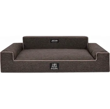 Pelíšek pro psa Chrápátko Pelech pro psa Gaučák - hnědý Inari Velikost: L - 78x53cm