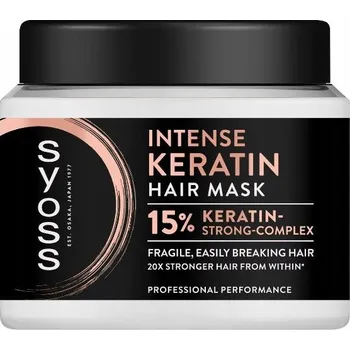 Vlasová regenerace Syoss Keratin Intenzivní Maska pro lámavé vlasy
