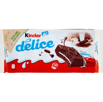 Čokoláda Ferrero Kinder Delice čokoládové řezy 10x39g