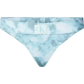 Dámské plavky Dámský spodní díl plavek Calvin Klein KW0KW02126 0GY Blue Velikost: L