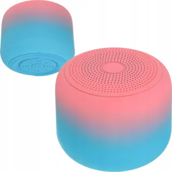 Bluetooth reproduktor Setty reproduktor kulatý gradient GB-900 tyrkysově růžový