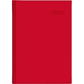 Diář Učitelský týdenní diář/kalendář B5 2025/26 Vivella červený