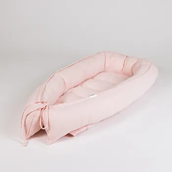 Hnízdečko pro miminko Tulimese Hnízdečko mušelínové tělové VARIANTY PROVEDENÍ HNÍZDEČKA: HNÍZDEČKO SAMOSTATNÉ