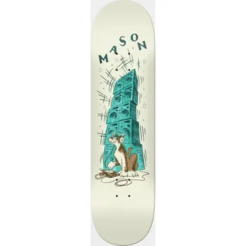 Skateboard Real Mason Record Scratch (cream) 8.28