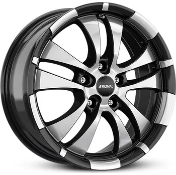 Disk RONAL Alu kola Ronal R59 7x16 4x108 ET25 Jetblack-Frontkopiert 65.1