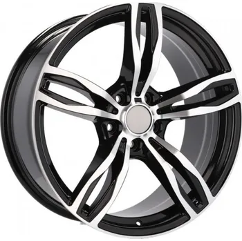 Disk RACING LINE Alu kola Racing Line E492 8.0x18 5x120 ET20 Mb - Polished + Black 74.1