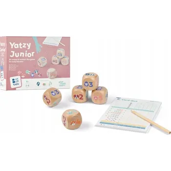 Dřevěná hračka BS Toys, dřevěná hra na postřeh Kostky