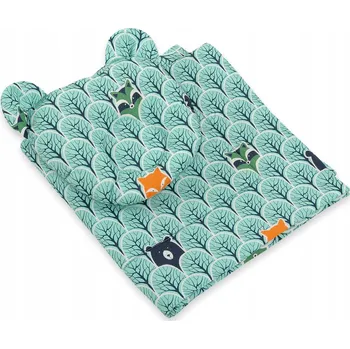 Povlečení PEŘINKA S VÝPLNÍ A PROFILOVANÝ POLŠTÁŘ MEDVÍDEK