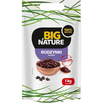 Sušené ovoce Rozinky sušené 100% rozinky 1kg Big Nature