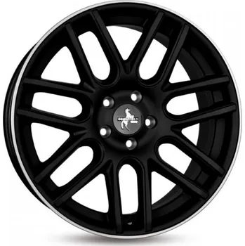 Disk KESKIN Alu Kola Keskin Kt14 8.5X20 5X112 ET43 Matt Black Steel Lip 66.6
