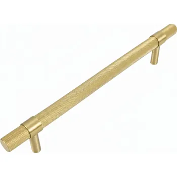 Obraz Nábytková úchytka zlatá mosaz madlo 305 mm