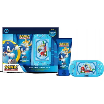 Sprchový gel Sada SONIC sprchový gel a hra do vany