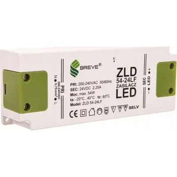 Bezpečnostní kamera LED zdroj Breve 0004-00012-05322 24 V DC 54 W