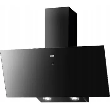 Digestoř Komínový odsavač par Franke Vertis FVT 905 BK A 580 m3/h 67 dB Černý