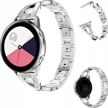 Náramek Náramek Best Accessories pro Amazfit 20mm stříbrný