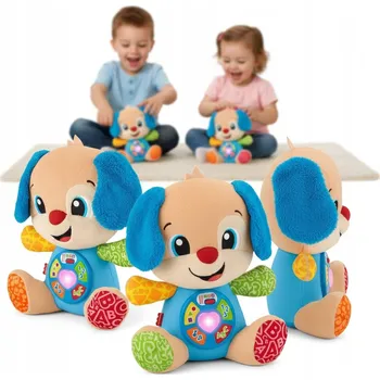 plyšák Vzdělávací Plyšová Hračka Fisher Price Pejsek Plyšák pro děti – učení a rozvoj