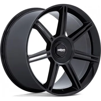 Alu kolo ROTIFORM Alu Kola Rotiform Fra 12x22 5x130 ET60 Gloss Black W/M-Black Spokes 71.5