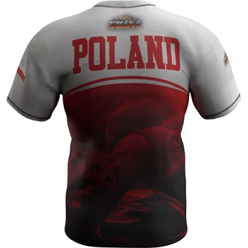 Moto bunda Národní tričko pro fanoušky, vlastenecké POLSKO L