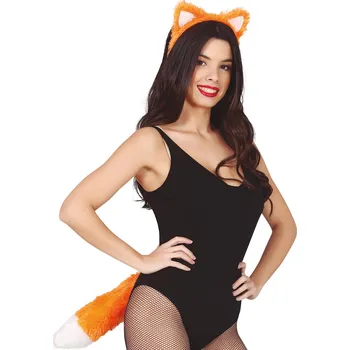 Guirca Liška - Čelenka s oušky a ocas