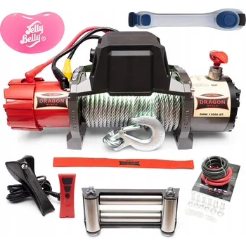 lanový naviják 6t naviják Dragon 12V elektrický naviják automobilová se syntetickým lanem