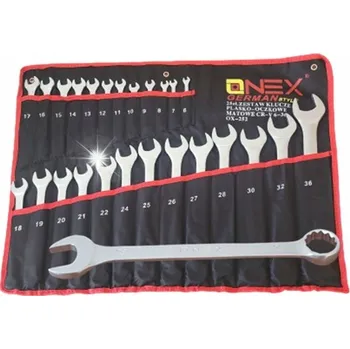 Klíč KLÍČE OČKOPLOCHÉ SADA KLÍČŮ 6-36MM 25 DÍLŮ ODOLNÉ 25KS