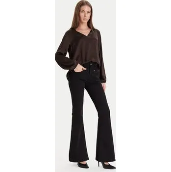 Dámská halenka Maryley Halenka 25IB824/18CO Hnědá Regular Fit L