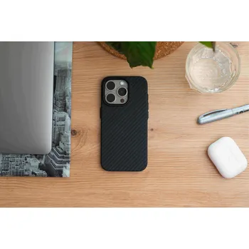 Pouzdro na mobilní telefon Swissten POUZDRO MAGSTICK SHELL PRO APPLE IPHONE 12 / 12 PRO ČERNÉ