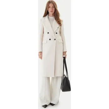 Dámský kabát Maryley Kabát pro přechodné období 25IB807/01PA Écru Regular Fit XS
